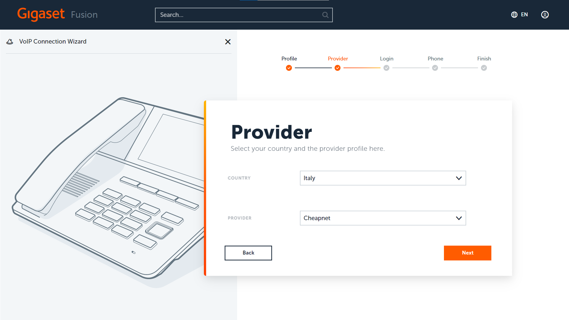 Gigaset PRO - Public Wiki > Installation Guide - VoIP connections > WebUI-Telephony-VoIPConnection03.png