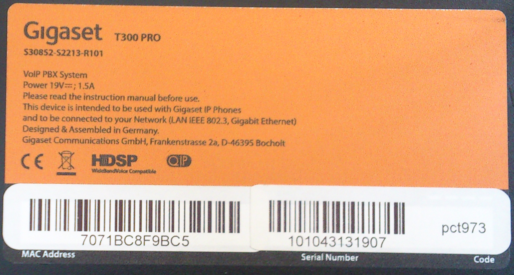 Gigaset PRO - Public Wiki > T300/T500 - PBX root password > serialnumber.png