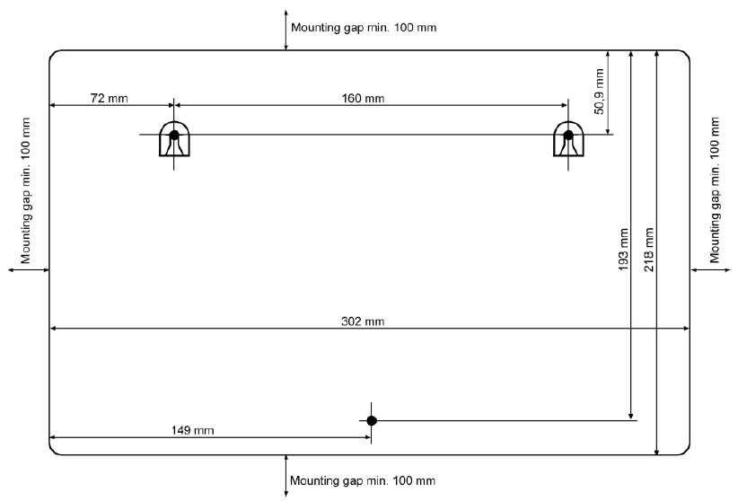 Gigaset PRO - Public Wiki > FAQ Hybird 120 - Wall mounting FR > Hybird_wallmount.png